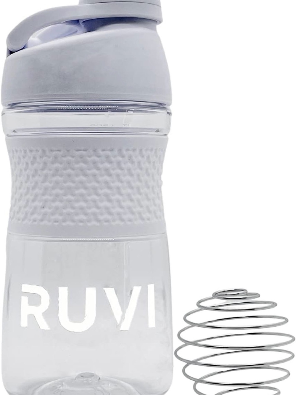 RUVI Shake Bottle 7-9 oz Leakproof Flip Lock Lid